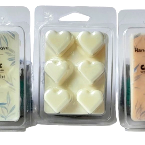 Fall Scented Soy Wax Melts Autumn Afternoon Heart Shape 2.5oz - Picture 3 of 4